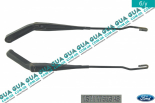 Щеткодержатель левый ( дворник, рычаг стеклоочистителя )   