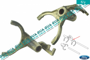 Вилка включения 5 / задней передачи КПП   