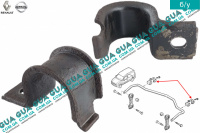 Кронштейн крепления заднего стабилизатора 4X4 1шт