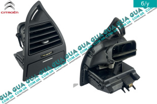 Дефлектор / воздушная заслонка обдува салона правая   