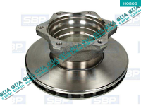 Тормозной диск вентилируемый задный ( R 16 ) ( 304 x 30 мм )