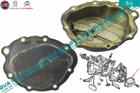 Корпус / крышка задняя / картер КПП 5-ти ступенчатой ( механической коробки переключения передач )