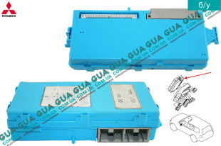 Электронный блок управления часами и сигнализацией Mitsubishi / МИТСУБИСИ PAJERO IV 2006- / ПАДЖЕРО 4 06- 3.2DI-D (3200 куб.см.)