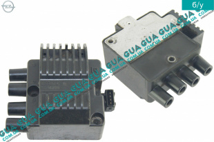 Катушка зажигания Opel / ОПЕЛЬ ASTRA G 1998-2005 / АСТРА Ж 98-05 1.6 ( 1598 куб.см. )