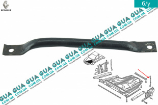  Кронштейн / опора защити двигателя левый   