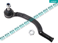 Наконечник рулевой тяги левый Renault / РЕНО LAGUNA II / ЛАГУНА 2 2.2DCI (2188 куб.см.),