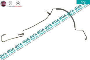 Патрубок / трубка / шланг високого давления ГУРа  ( гидроусилителя руля ) ПРАВЫЙ РУЛЬ ( Анг. )   