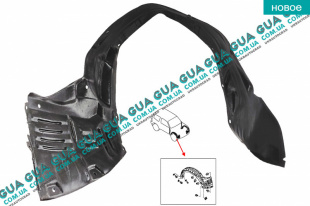 Подкрылок передний правый Mitsubishi / МИТСУБИСИ PAJERO IV 2006- / ПАДЖЕРО 4 06- 3.2DI-D (3200 куб.см.)