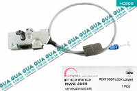 Замок задней левой двери ( нижний с тросом L665 )