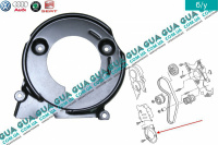 Защита зубчатого ремня ГРМ / крышка / кожух паса привода нижняя