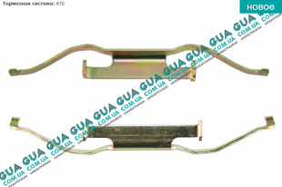 Планка суппорта / фиксатор тормозных колодок передних ( 1 шт. ATE  R16)   