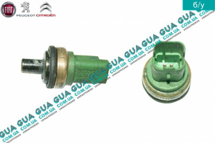 Температурный датчик охлаждающей жидкости ( Датчик температуры жидкости )   