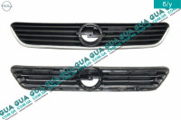 Решетка радиатора ( хромированная ) Opel / ОПЕЛЬ ASTRA G 1998-2005 / АСТРА Ж 98-05 1.6 ( 1598 куб.см. )