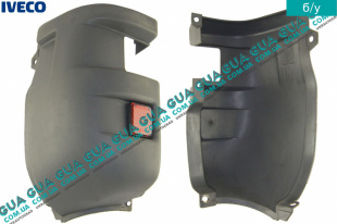 Клык / угол бампера / бампер задний левый ДЕФЕКТ   