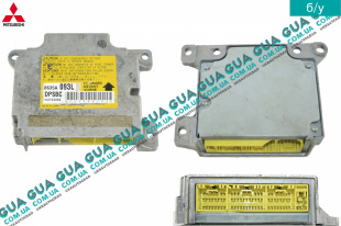 Блок управления подушками безопастности / AirBag модуль	 Mitsubishi / МИТСУБИСИ PAJERO IV 2006- / ПАДЖЕРО 4 06- 3.2DI-D (3200 куб.см.)