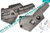 Кронштейн крепления переднего бампера левый