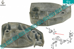 Кронштейн подушки крепления двигателя (правый)   