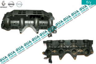 Впускной коллектор ( пластик ) Renault / РЕНО LAGUNA II / ЛАГУНА 2 2.2DCI (2188 куб.см.),