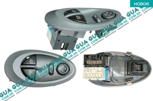 Блок кнопок управления стеклоподьёмниками / зеркалами ( левый )   