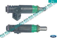 Форсунка топливная инжекторная электрическая 1шт. Ford / ФОРД B-MAX / Б-МАКС 1.6 Ti (1596 куб. см.)