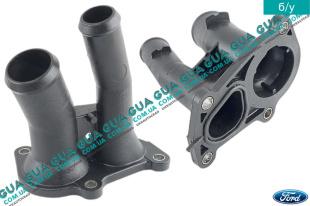 Корпус термостата / термостат / фланец охлаждающей жидкости   