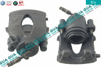 Суппорт передний левый ( краб ) Seat / СЕАТ TOLEDO IV 2012- 1.6TDI (1598 куб.см.)