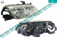 Фара передняя правая ( электрический корректор ) Nissan / НИССАН ALMERA N16 / АЛЬМЭРА Н16 2.2 DCI ( 2184 куб.см.)