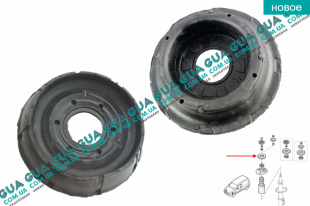 Опора / подушка амортизатора переднего ( проставка пружины верхняя )    