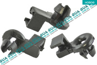 Клипса крепление тяги замка двери ( зажим / фиксатор / защелка ) 1шт