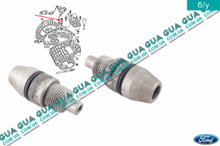 Корпус шестерни привода датчика указателя скорости КПП   