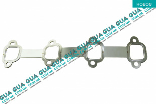 Прокладка выпускного коллектора ( двойная ) Ford / ФОРД TRANSIT 1985-2000 / ТРАНЗИТ 85-00 2.5TD (2496 куб.см.)