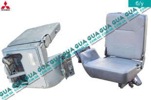 Сиденье третьего ряда правое Mitsubishi / МИТСУБИСИ PAJERO II 1990-2000 / ПАДЖЕРО 2 90-00 3.0 V6 4WD (2972 куб.см.)