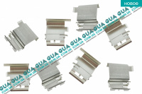 Планка суппорта / фиксатор тормозных колодок передних / задних ( BREMBO к-кт )