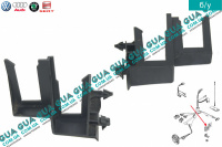 Кронштейн крепления проводки вентилятора основного радиатора 1 шт.