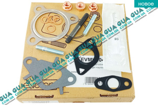 Монтажный ремкомплект для установки турбины ( шпильки / гайки / сальник / прокладка )   