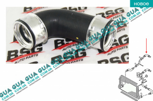 Патрубок интеркулера от турбины к радиатору   