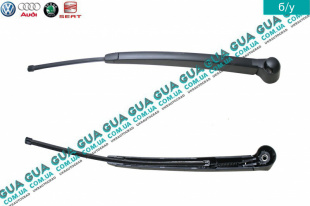 Щеткодержатель задних дверей / ляды ( дворник, рычаг стеклоочистителя )   