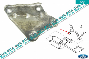 Кронштейн крепления катализатора ( выхлопной трубы )   