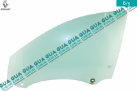 Стекло двери передней левой