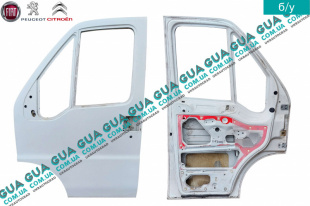 Дверь передняя левая   