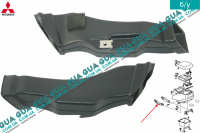 Воздуховод отопителя / печки салона задний левый Mitsubishi / МИТСУБИСИ PAJERO IV 2006- / ПАДЖЕРО 4 06- 3.2DI-D (3200 куб.см.)