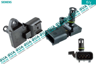 Датчик давления наддува воздуха  Мапсенсор Volvo / ВОЛЬВО C30 1.6 (1596 куб. см.)