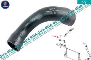 Патрубок ( трубка ) интеркулера   