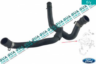 Трубка отвода картерных газов ( патрубок вентиляции картера )   
