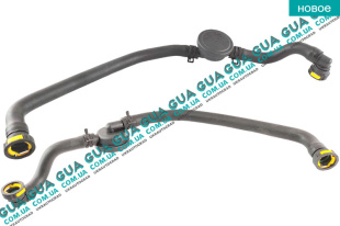 Патрубок вентиляции картерных газов / сапун ( шланг /  трубка / клапан pcv  ) Renault / РЕНО CLIO II / КЛИО 2 1.9DTI (1870 куб.см.)