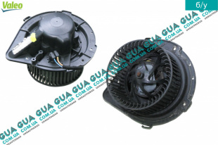 Вентилятор  / моторчик обогревателя печки    