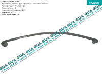 Рессора задняя (однолистовая)