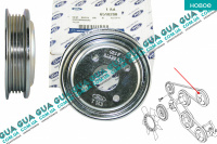 Шкив водяного насоса ( помпы ) 4 ручейка