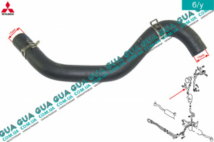 Шланг / патрубок гидроусилителя ( ГУРа ) ( трубка от насоса к бачку)   