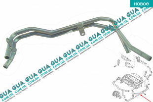 Патрубки / трубки радиатора печки ( отопителя )   
